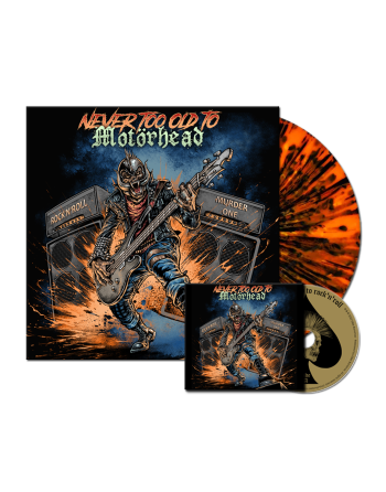 NEVER TOO OLD TO MOTÖRHEAD - A tribute to Motörhead (Pack Cd & Vinyle)