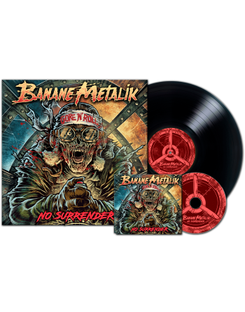 BANANE METALIK "No Surrender" - pack CD & Vinyle
