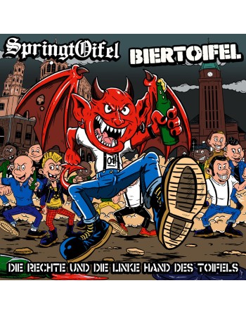 SPRINGTOIFEL / BIERTOIFEL "Die Rechte und die Linke Hand des Toifels" (12" maxi EP white/red)