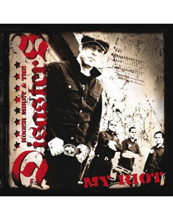 ROGER MIRET & THE DISASTERS "My Riot" (Red, White & Blue splatter LP)