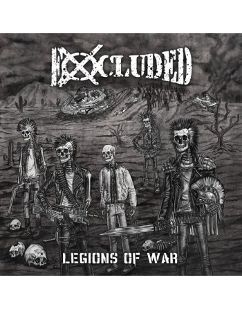 EXCLUDED "Legions of war" (LP)