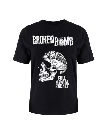 BROKEN BOMB "Full Mental Racket" - Men Tshirt