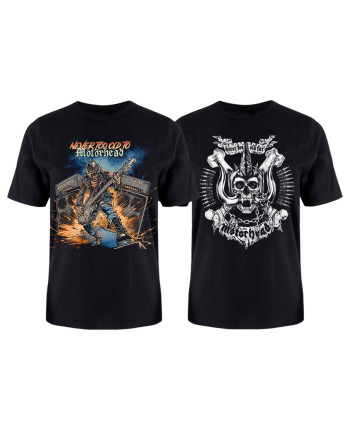 NEVER TOO OLD TO MOTÖRHEAD - Pack of 2 Men's Tshirt