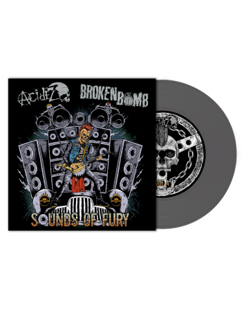 ACIDEZ / BROKEN BOMB "Sounds of Fury" (EP)