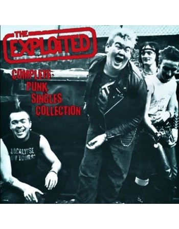 THE EXPLOITED "Complete Punk Singles Collection" (Double Vinyle Bleu turquoise)