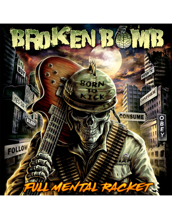 BROKEN BOMB "Full Mental Racket" (LP)