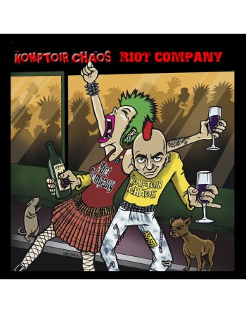 KOMPTOIR CHAOS / RIOT COMPANY (red EP)