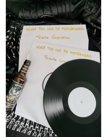 NEVER TOO OLD TO MOTÖRHEAD - A tribute to Motörhead (LP Test pressing)"