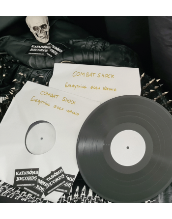 COMBAT SHOCK "Everything Goes Wrong" (LP Test pressing)