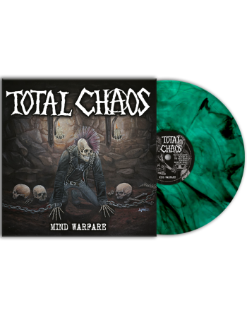 TOTAL CHAOS "Mind Warfare" (Green Marbled LP Collector Edition)