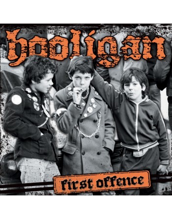 HOOLIGAN "First Offence" (orange/black swirl LP)