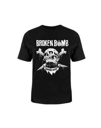BROKEN BOMB "Skull" - Men Tshirt