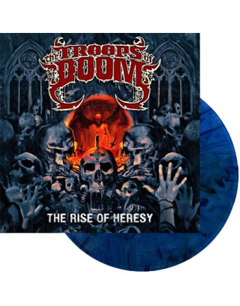 THE TROOPS OF DOOM "The Rise of Heresy" (Vinyle bleu marbré)