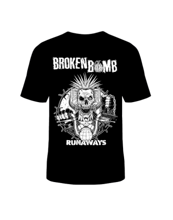 BROKEN BOMB "Runaways" - Men Tshirt