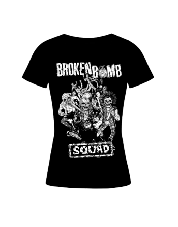 BROKEN BOMB "Squad" - Women Tshirt