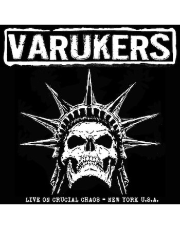 VARUKERS "Live on Crucial Chaos" (Transparent Yellow LP)