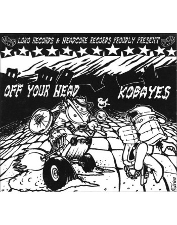 KOBAYES & OFF YOUR HEAD - Split CD