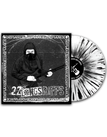 22 LONGS RIFFS "Defiance" (White Splatter LP)