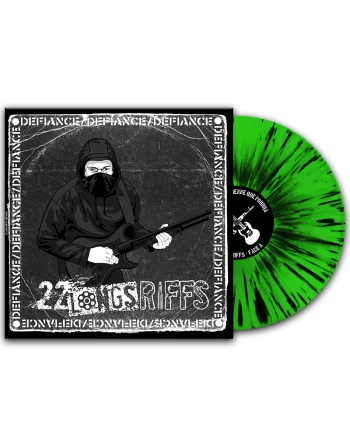 22 LONGS RIFFS "Defiance" (Vinyle Vert Splatter)