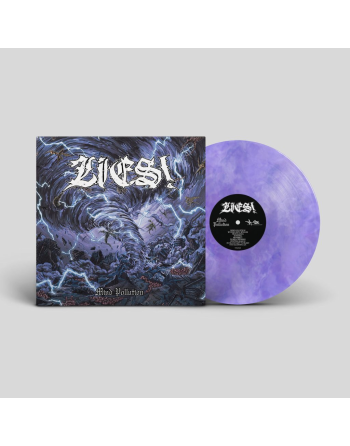 LIES! "Mind Pollution" ( purple marbled vinyl LP)