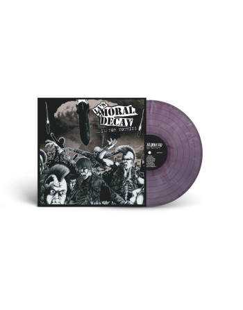 LA'S MORAL DECAY "Die For Nothing" (Vinyle Lavande Marbré)