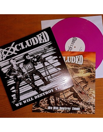 EXCLUDED "We Will Destroy Them!" (Vinyle magenta)