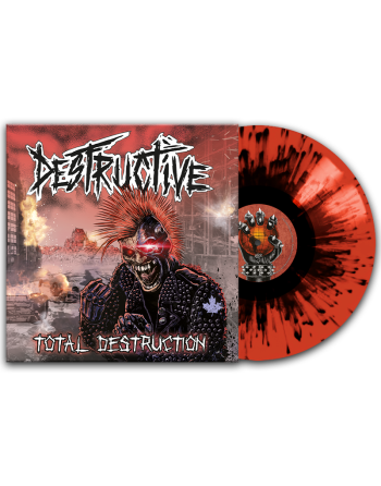 DESTRUCTIVE "Total Destruction" (Vinyle Fire Red Splatter)