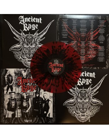 ANCIENT RAGE "S/T" (Vinyle Splatter noir & rouge)