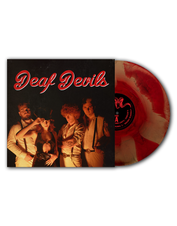 DEAF DEVILS "Deaf Devils" (Vinyle blood & bone)