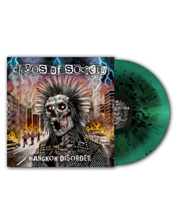 CHAOS OF SOCIETY "Bangkok Disorder" (Splatter Vert)