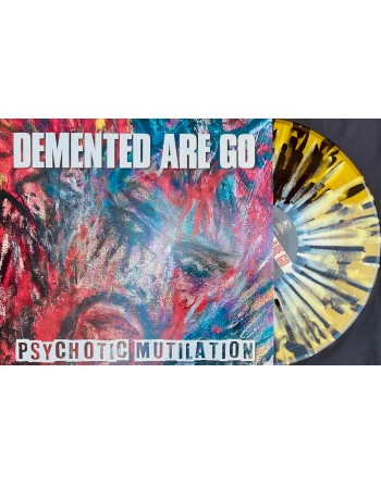 DEMENTED ARE GO "Psychotic Mutilation" (Vinyle Splatter)