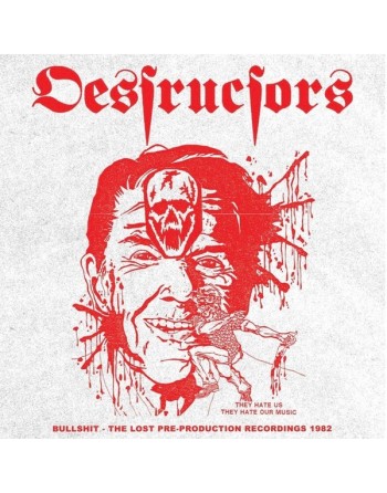 DESTRUCTORS "Bullshit" (Vinyle blanc transparent)