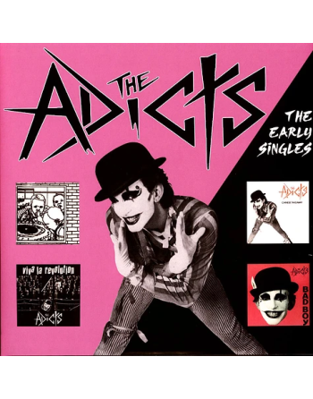 THE ADICTS "The Early Singles" (Vinyle rose)