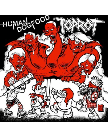 HUMAN DOG FOOD / TOPROT "Split" (Vinyle)