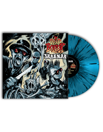 DEAD BOLLOX "Brakmar" (Vinyle splatter bleu)