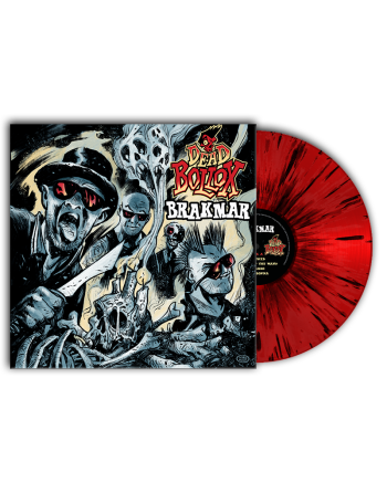 DEAD BOLLOX "Brakmar" (Vinyle splatter rouge)