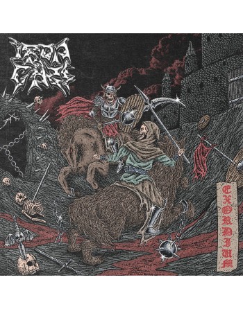 IRON GAZE "Exordium" (Vinyle rouge)