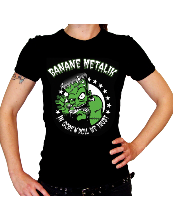BANANE METALIK "Frankenstein" - Tshirt femme