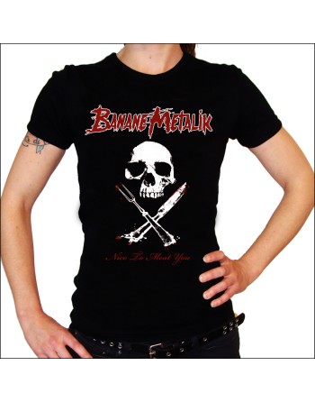 BANANE METALIK "Nice To Meat You" - Tshirt femme