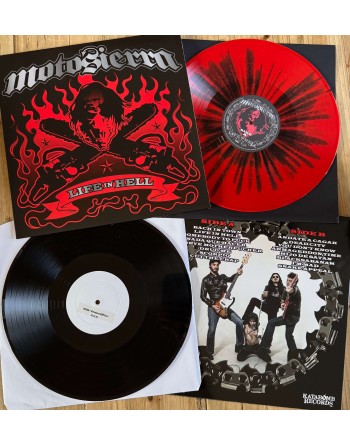 MOTOSIERRA “Life In Hell” (LP Package : Test Pressing + LP)