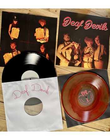 DEAF DEVILS "Deaf Devils" (Package vinyle : Test Pressing + Album blood & bone)