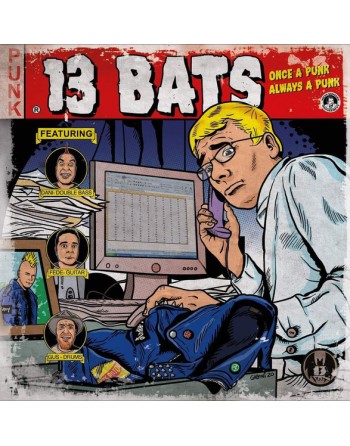 13 BATS "Once a Punk, Always a Punk" (Vinyle gris marbré)