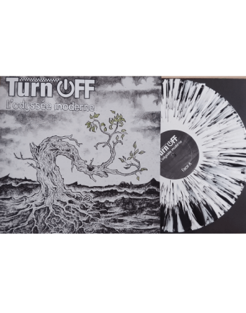 TURN OFF "L'Odyssée Moderne" (Vinyle splatter noir & blanc)