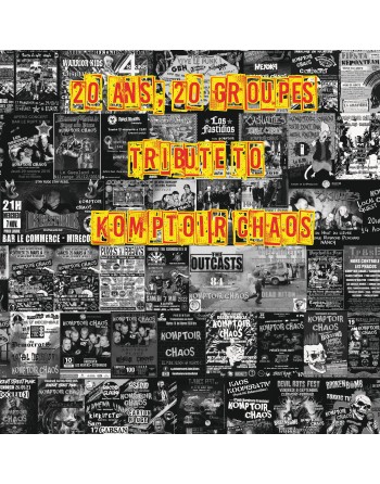 TRIBUTE TO KOMPTOIR CHAOS (Gatefold 2 Vinyles + CD)