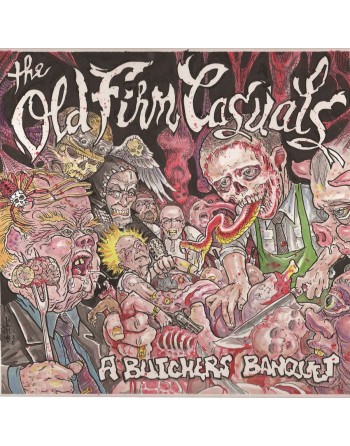 THE OLD FIRM CASUALS ‎- "A butcher's Banquet " Vinyle